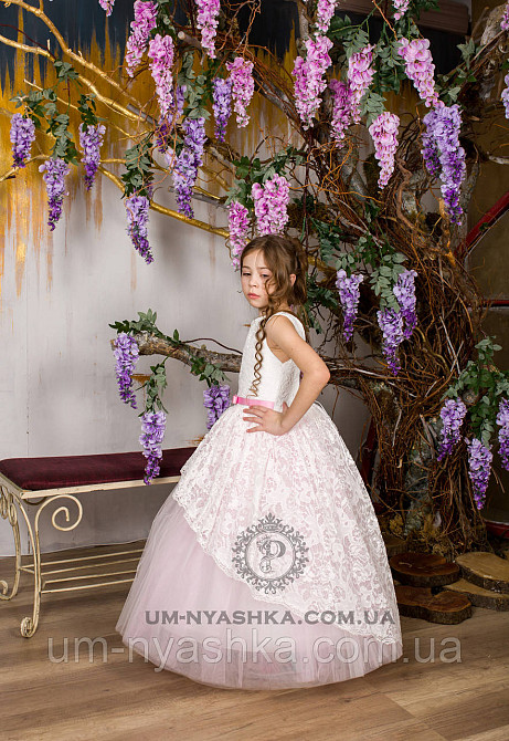 Длинное нарядное детское платье Анита  на 4-5, 6-7 лет Кривой Рог - изображение 5