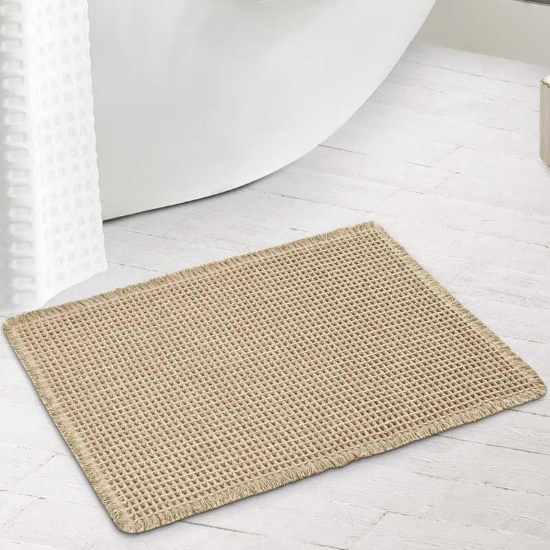 Коврик для ванной / туалета вафельный Lovely Svi - 50 x 80 см Бежевый (207256) Киев - изображение 1