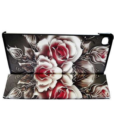Чехол для планшета BeCover Smart Case Samsung Tab S6 Lite (2024) 10.4" P620/P625/P627 Black Rose (711286) Винница - изображение 4