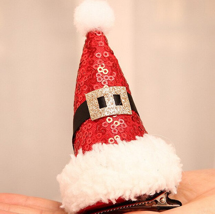 Заколка новогодняя детская Колпак Киев - изображение 1