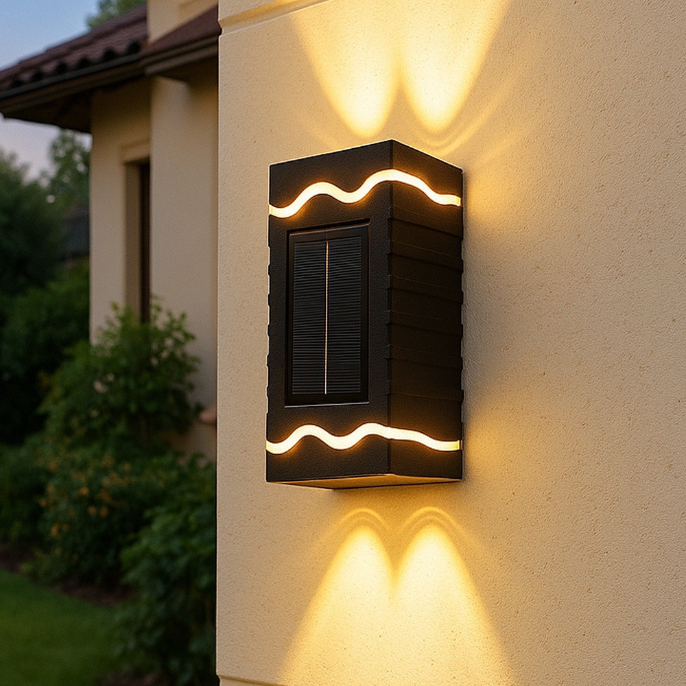 Настінний світильник на сонячній панелі,Теплий білий SBR Київ - фото 1