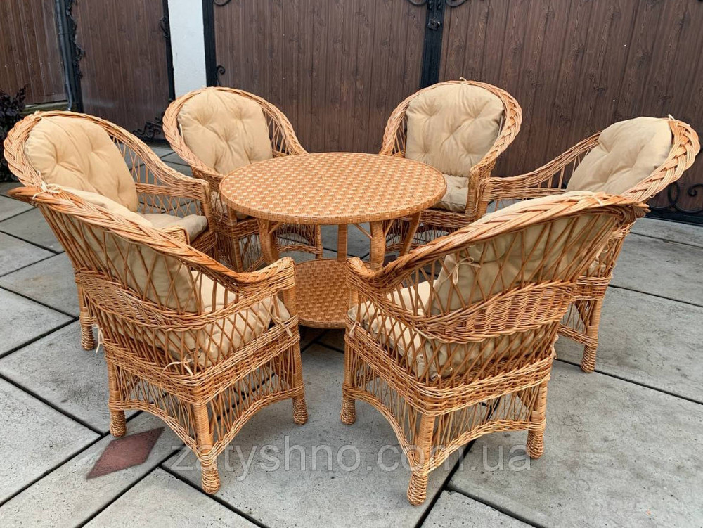 Садовая мебель, большой набор с креслами и столом Киев - изображение 4