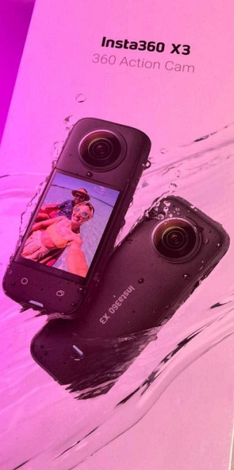 Экшн-камера Insta360 X3 полностью новинка, в пленке. Киев - изображение 3