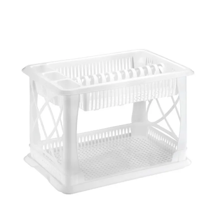 Сушка для посуду 2х-ярусна Elif біла Харків - фото 1