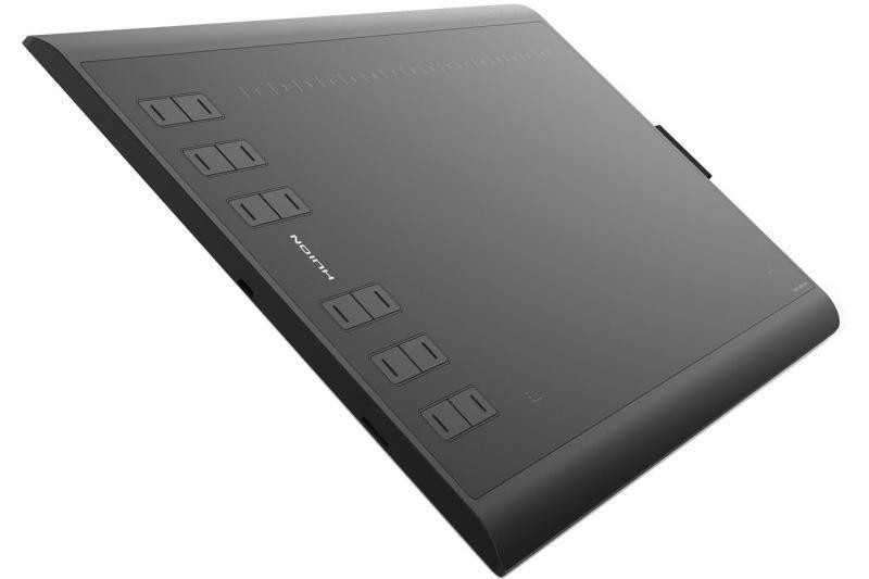 New_Графічний планшет Huion New 1060Plus + рукавичка ( Чорний ) Харьков - изображение 1