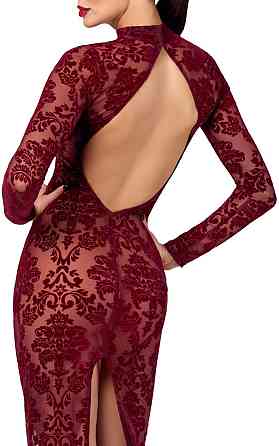 Сукня Noir Handmade F383 Kink Royal gown/long dress XL Sex Aura Київ
