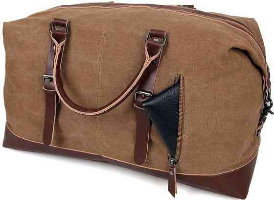 Сумка дорожня Vintage 14580 Коричнева Київ