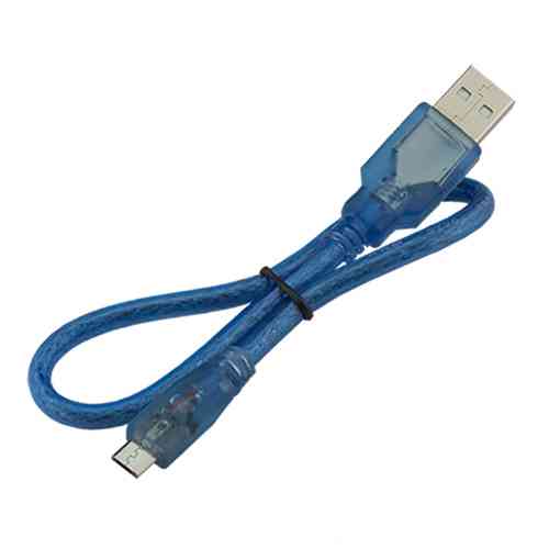 Кабель USB - MicroUSB 0.5м для Arduino, смартфона, экранированный Винница