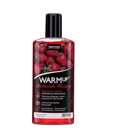 Масажна олійка WARMup Strawberry, 150 мл Sex Aura Київ
