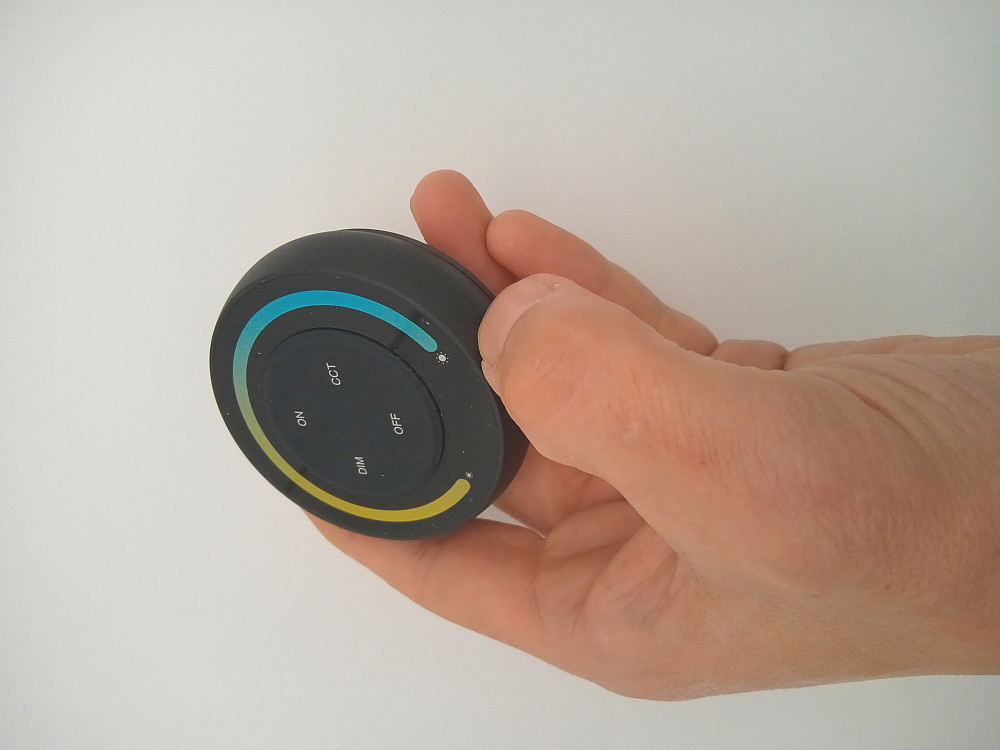 Miboxer Пульт керування круглий настінний Мілайт чорний з магнітним тримачем Київ - фото 6