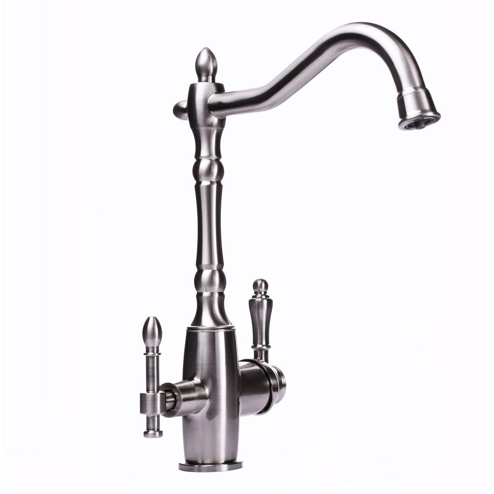 Смеситель для кухни под осмос Globus Lux LAZER GLLR-1000-8-STSTEEL (000019265) Киев - изображение 3