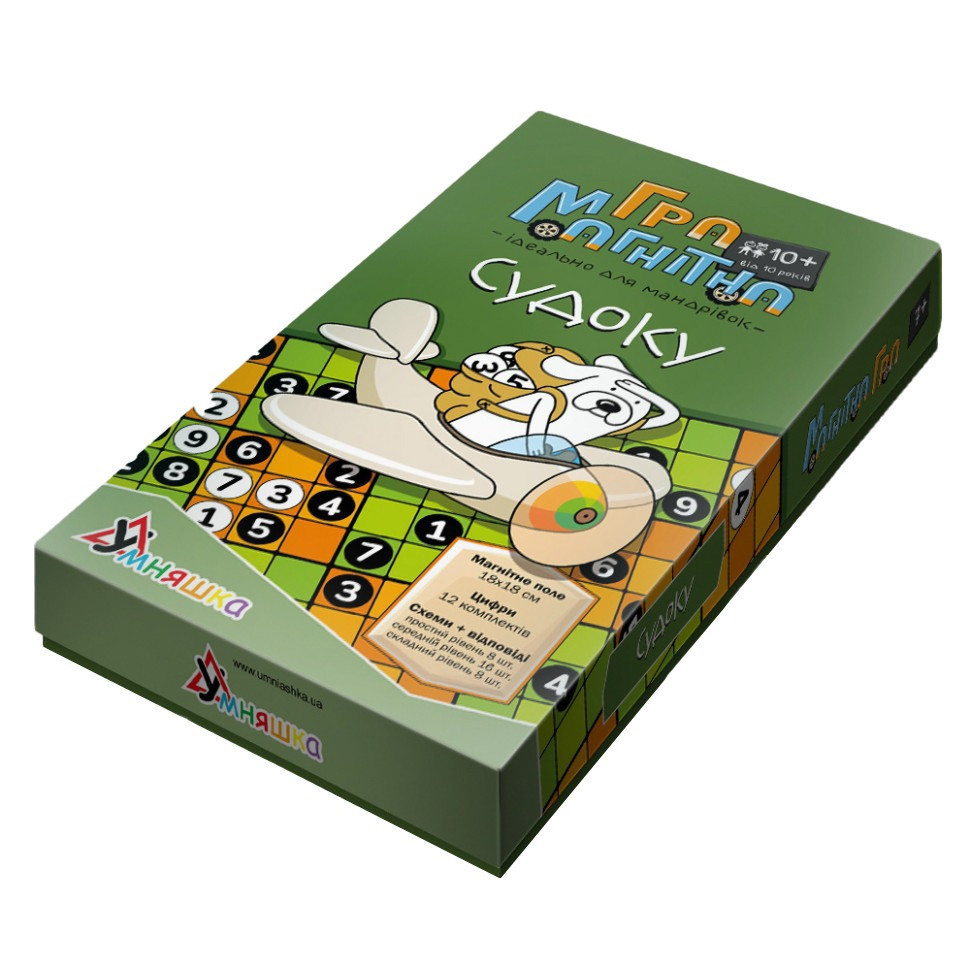 Дитяча магнітна гра "Судоку" 1432 від 10 років Вінниця - фото 1