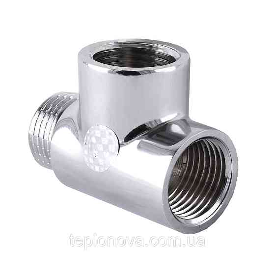 Тройник SOLOMON 1/2″ ВВН хром 8202 Чернівці