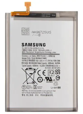 Б/У Акумулятор Samsung Galaxy A21s A217F / EB-BA217ABY (5000 mAh) Original Дніпро