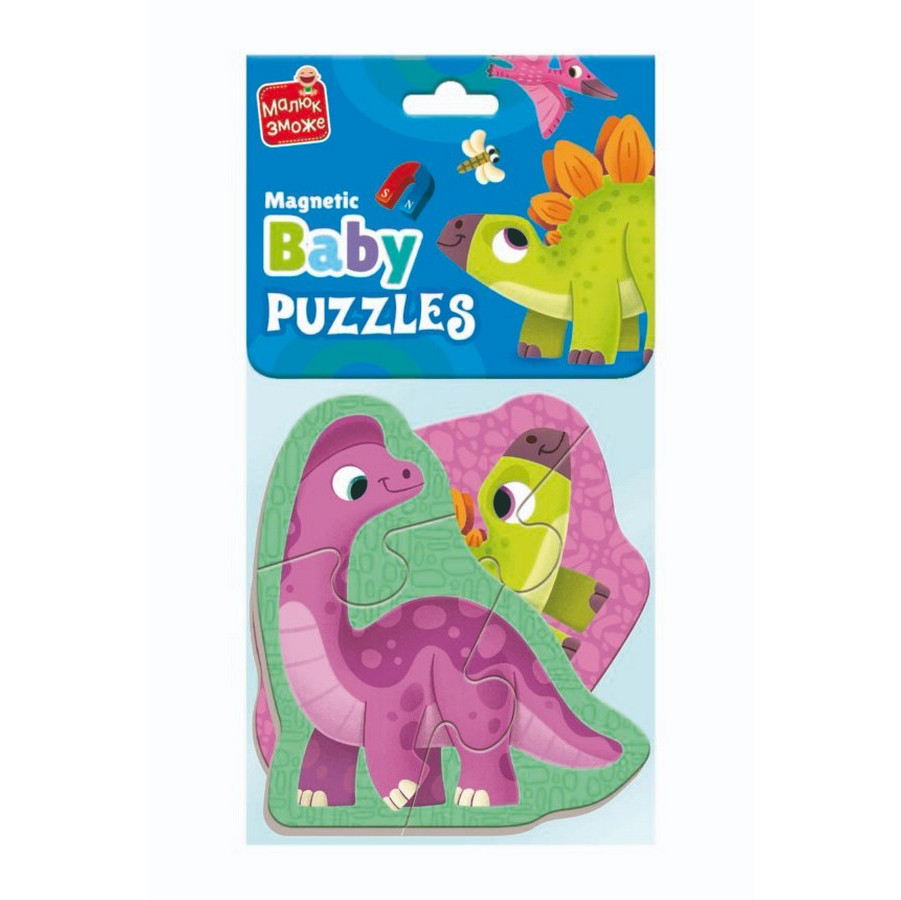 Детский магнитный бейби пазл 
