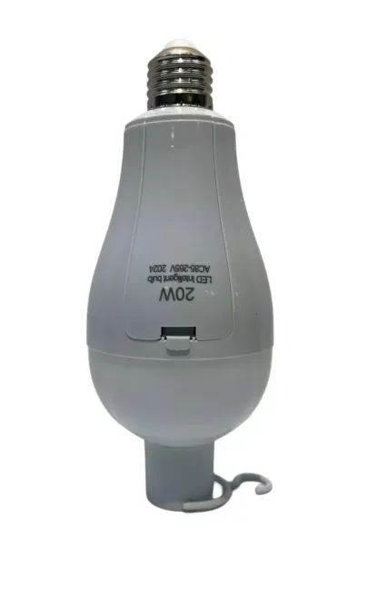 Лампа діодна акумуляторна E27 20Вт 2 акумулятора 18650 для кемпінгу Одеса - фото 6