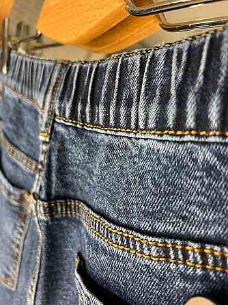 Джинси жіночі Ladyn 749 MOM jeans великі розміри резинка на талії по спині стрейчеві сині, синій, З2 Одеса