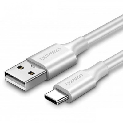Дата кабель USB 2.0 AM to Type-C 1.5m US287 (White) Ugreen (60122) Вінниця - фото 1