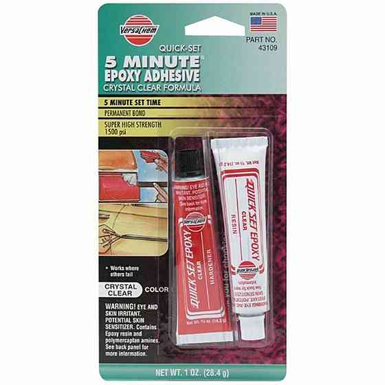 Універсальний 5-ти хвилинний клей Versachem 5 Minute Clear Epoxy прозорий, 28.4г Київ