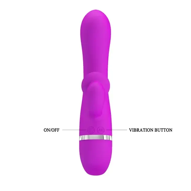 Вібратор зі стимулятором клітора BERT Sex Aura Київ - фото 6