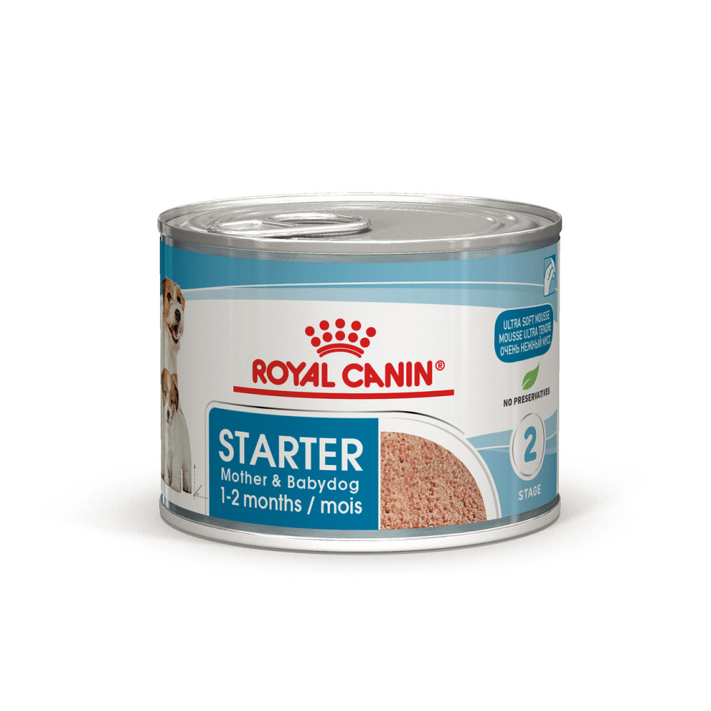 Royal Canin Starter Mousse Mother Babydog (Роял Канін Стартер) вологий корм для вагітних собак 195 г х 12 шт. Запоріжжя - фото 1