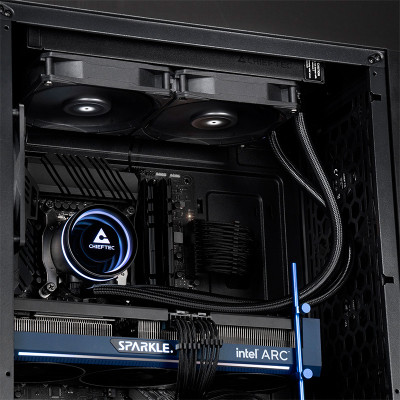 Система жидкостного охлаждения Chieftec Iceberg 240 DARK (CLC-240-BLK) Винница - изображение 5