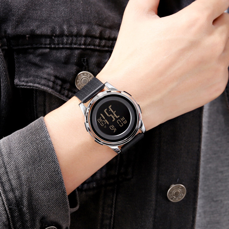 Skmei 1502SI Black-Silver Киев - изображение 8