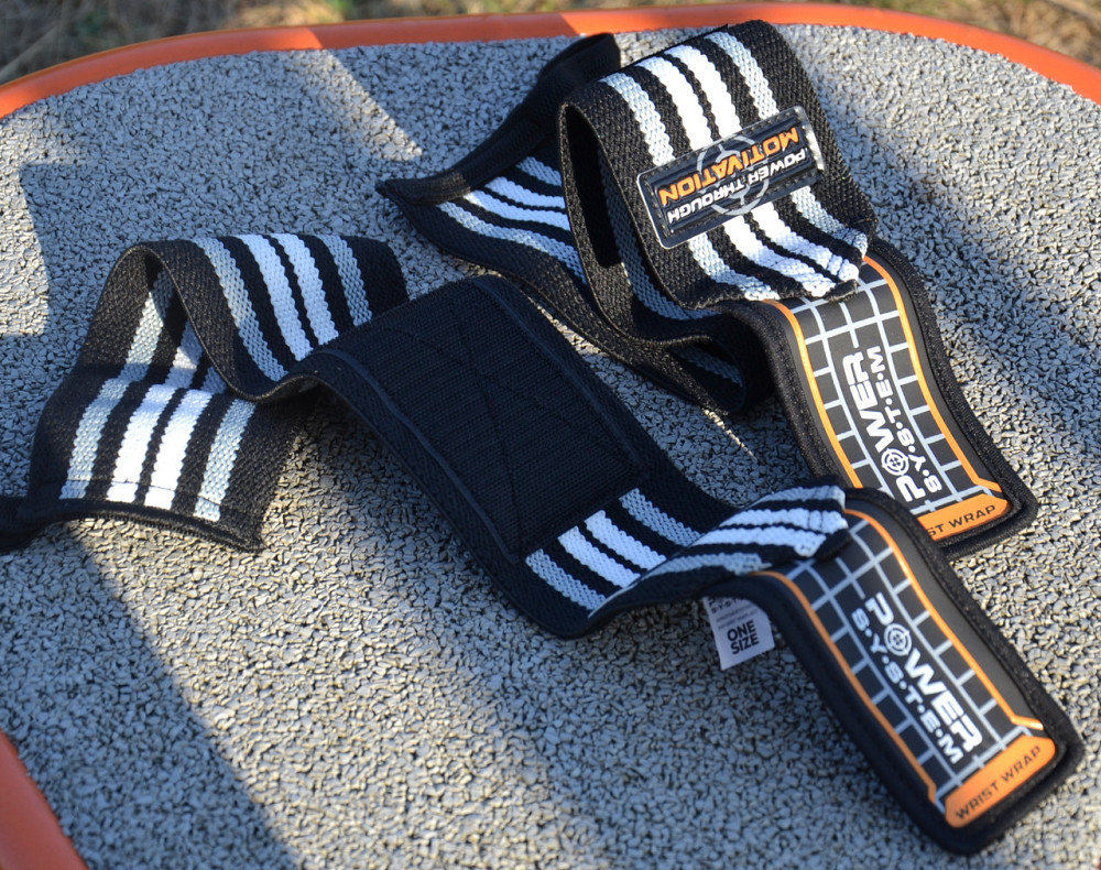 Бинти для зап'ясть (кистьові бинти) Power System PS-3500 Wrist Wraps Grey/Black  (пара) Каменское - изображение 10