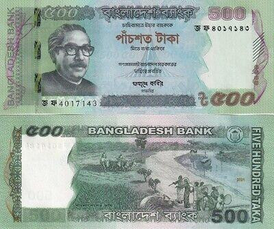 Бангладеш / Bangladesh 500 taka 2021 Pick 58 UNC Полтава - изображение 1