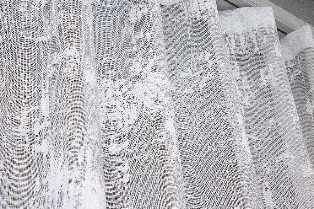 Тюль жакард, колекція "Мармур" колір білий 1225т Київ - фото 12
