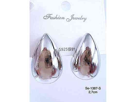 Сережки 1387 ТМ STAINLESS STEEL Київ