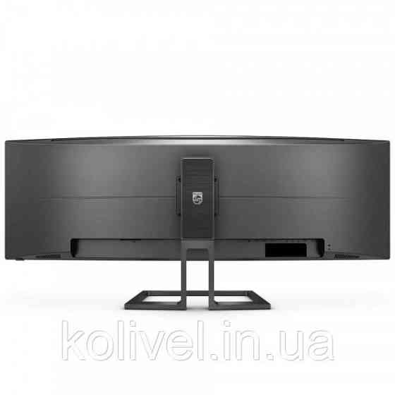 TFT 48.8" Philips 498P9Z, VA, 5120 x 1440, HDMI 2.0 x 3, DP, USB 3.2 x 2, HAS, колонки, чорний (498P9Z/00) Київ
