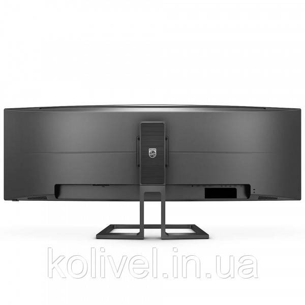 TFT 48.8" Philips 498P9Z, VA, 5120 x 1440, HDMI 2.0 x 3, DP, USB 3.2 x 2, HAS, колонки, чорний (498P9Z/00) Київ - фото 4