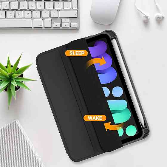 УЦІНКА! Чохол-клавіатура для iPad mini 7 A17 Pro 2024 / iPad mini 6 2021 8.3 Inch iPad mini 7th/6th Gen Дніпро