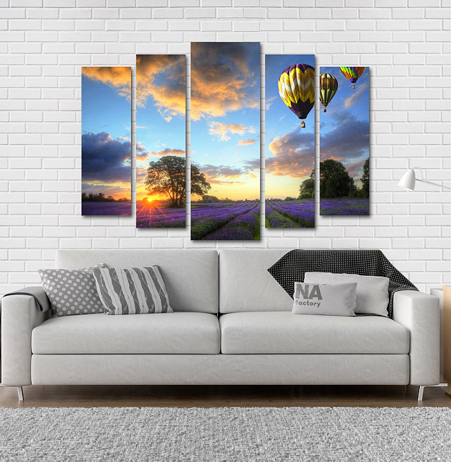 Модульна картина Повітряна куля Art-29_5 Київ - фото 2