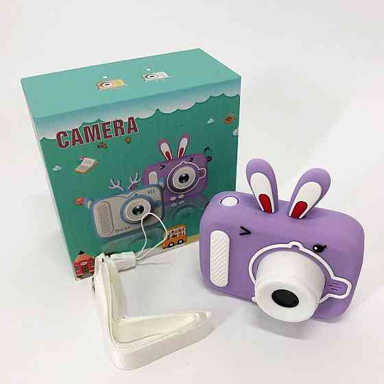 Детский цифровой фотоаппарат X900 Rabbit. Цвет: фиолетовый DJ-13 Львов