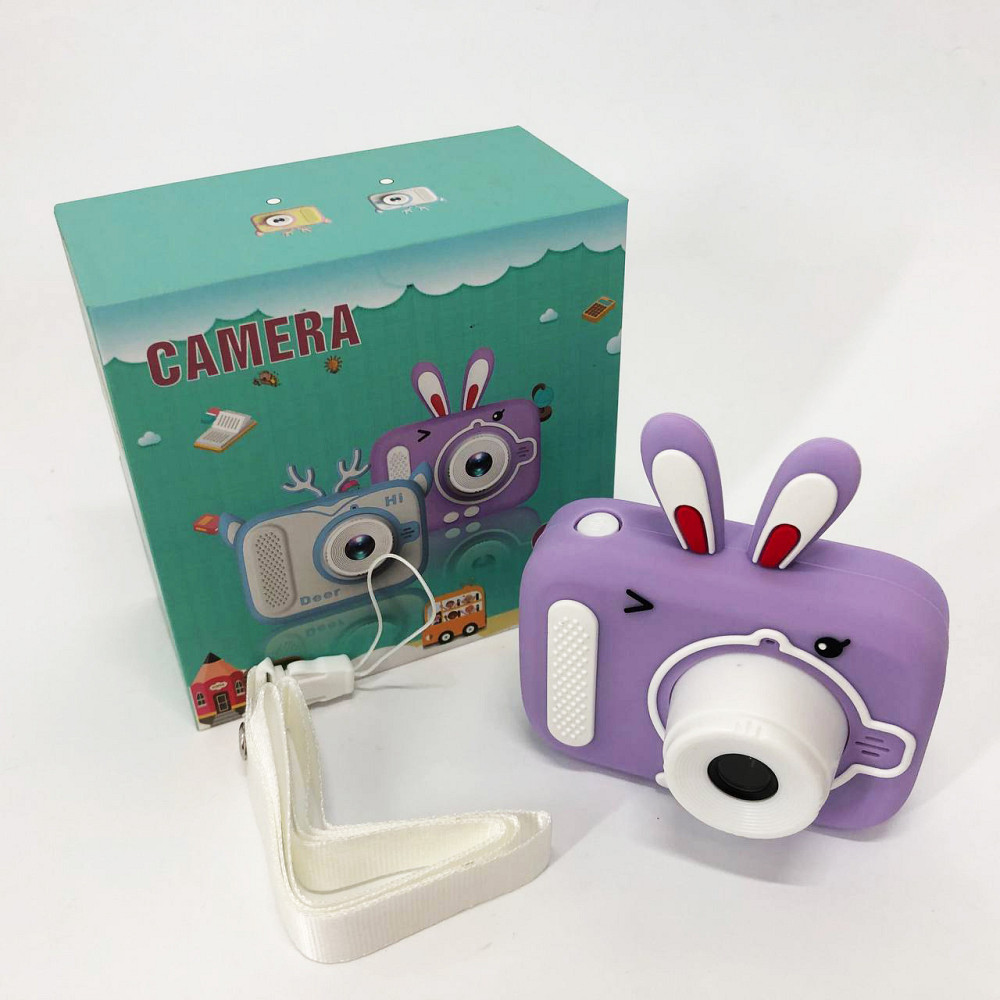 Детский цифровой фотоаппарат X900 Rabbit. Цвет: фиолетовый DJ-13 Львов - изображение 3