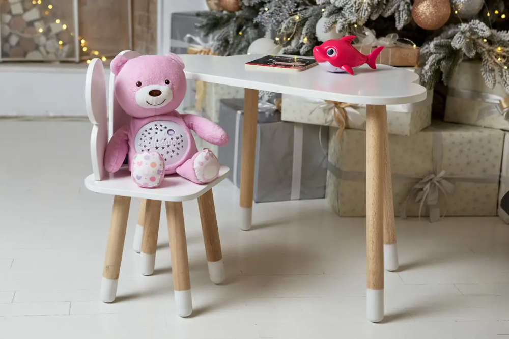 Дитячий столик Хмара та стільчик Метелик білий Київ - фото 6