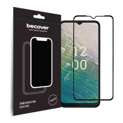 Скло захисне BeCover Nokia C32 Black (709739) Вінниця