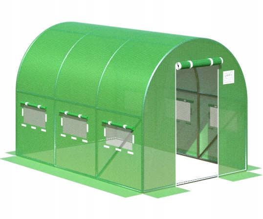 Парник, теплиця 10 м² (4х2,5х2м) Польща Київ - фото 1