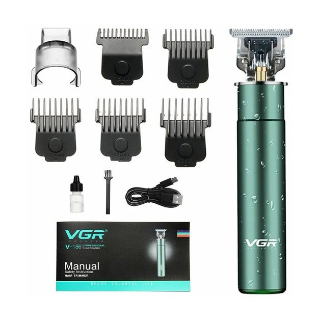 Аккумуляторный универсальный триммер для стрижки VGR, Беспроводной триммер для стрижки волос TF-60 Львов - изображение 1