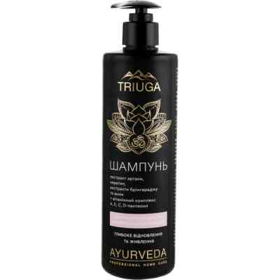 Шампунь Triuga Глибоке відновлення та живлення Для пошкодженого та фарбованого волосся 500 мл (4820164640685) Вінниця