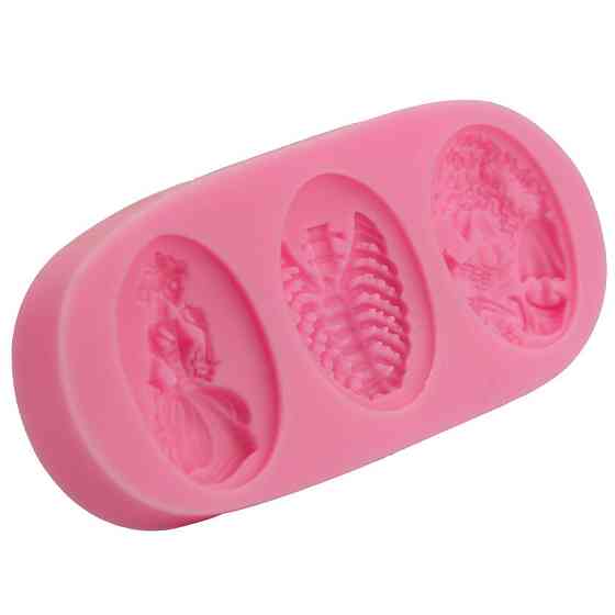 Молд силиконовый Хэллоуин 110 на 48 мм розовый Киев