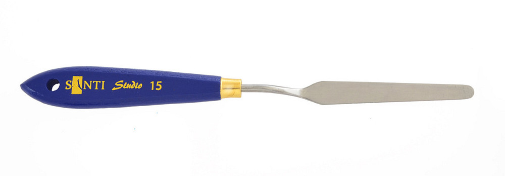 Мастихін металевий "Santi" 310828 "Santi" ST-15, довжина 8см., шт Київ - фото 1
