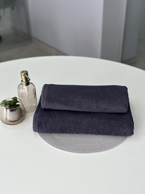 Полотенце банное Ideal Textile махровое 100х150 см (56860335) Графіт Черновцы - изображение 9