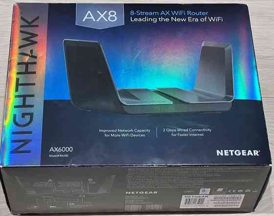 Мережеве обладнання Netgear Nighthawk RAX80 / AX6000 Київ
