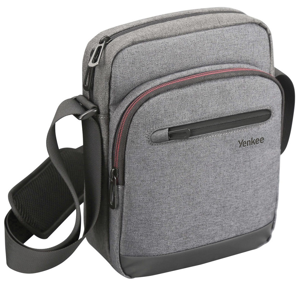 Сумки Yenkee Portable TARMAC Messenger Bag YBT 1070GY Grey (7137047) Киев - изображение 2