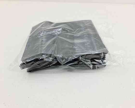 Виделка 180 мм Чорна Преміум BITTNER (100 шт.) Харків