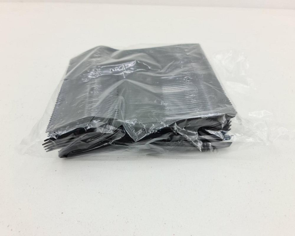 Виделка 180 мм Чорна Преміум BITTNER (100 шт.) Харків - фото 2