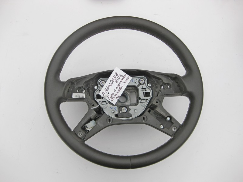 Mercedes-Benz  A1664600318 8P18 Рульове колесо - кермо з підігрівом коричневий ML W166 GL X166 Одеса - фото 1